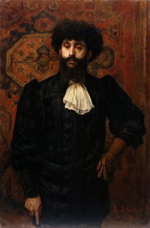 Portrait du Sâr Mérodack Joséphin Péladan, Marcellin Desboutin, 1891.
